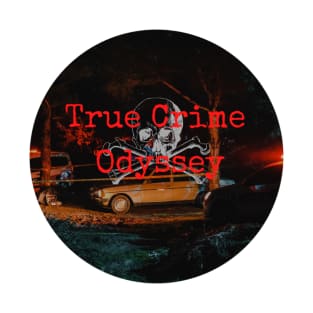 True Crime Odyssey Podcast - Crime Scene Logo T-Shirt