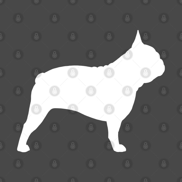 French Bulldog Silhouette by Coffee Squirrel