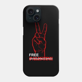 Free Palestine - We Want Victory For Palestine Our Israel Phone Case