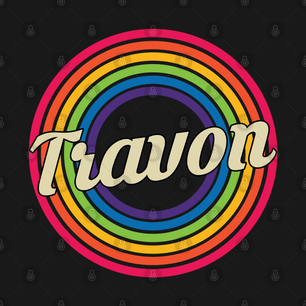 Travon - Retro Rainbow Style by MaydenArt