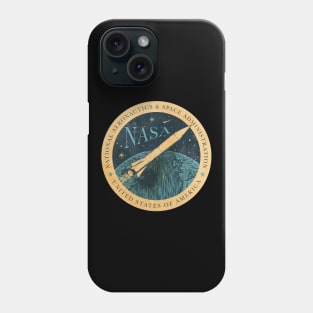 Vintage NASA Seal 2 by © Buck Tee Originals Phone Case