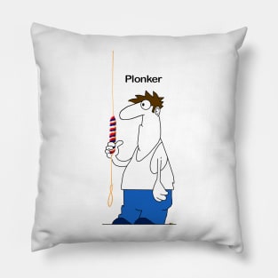 Bell Ringing Plonker Pillow