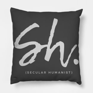 Secular Humanist Pillow