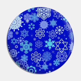 Snowflakes Pin