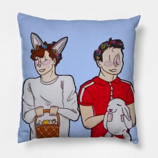 Easter Dan and Phil Pillow