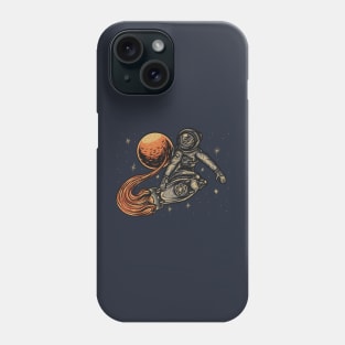 Astronaut Skater Phone Case