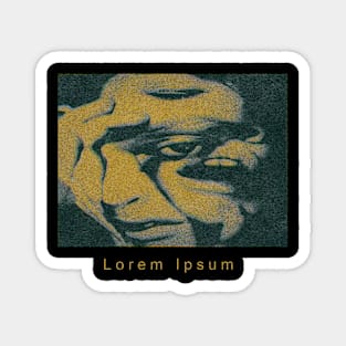 Weirdcore Aesthetic Lorem Ipsum, Dreamcore Magnet