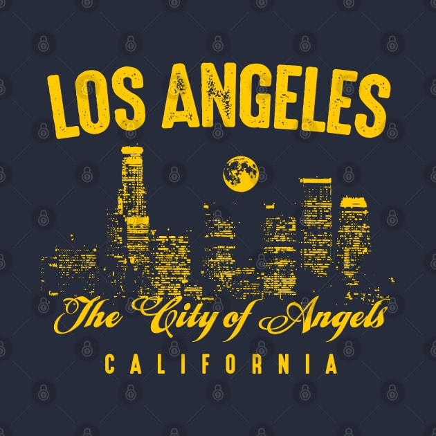 Los Angeles The City Of Angels by Designkix