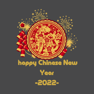 Happy Chinese New Year 2022 Year of The Tiger Zodiac Tiger T-Shirt