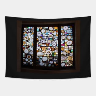 Bathroom Window with Agates Tapestry