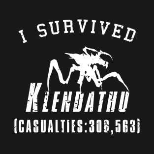 I Survived Klendathu - white T-Shirt