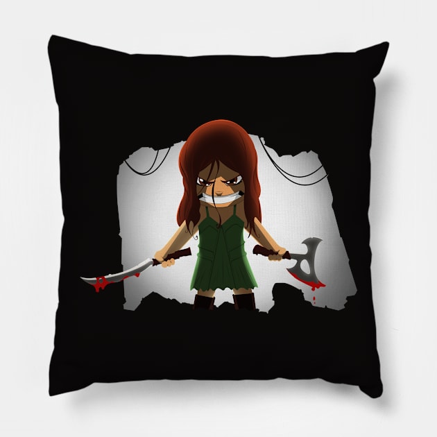 No Power in the Verse can Stop me! Pillow by farai