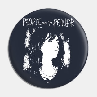 PATTI "PEOPLE HAVE THE POWER" Pin