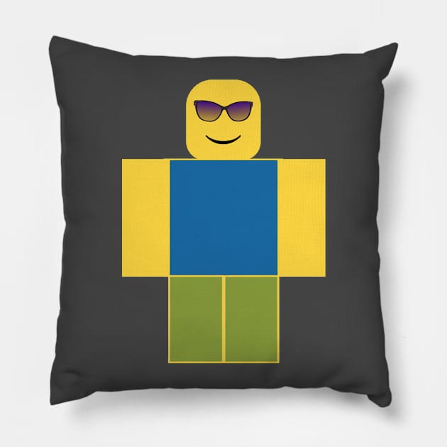 Roblox Tee Pillow by kimoufaster