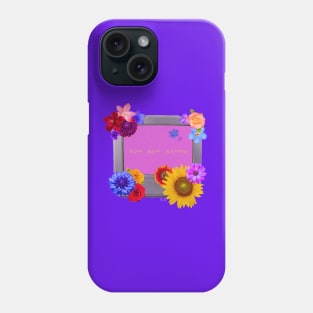 You Are Alone Flower Television Phone Case