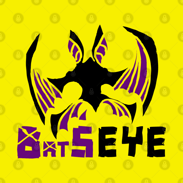 BatsEye Stencil Logo by PoesUnderstudy