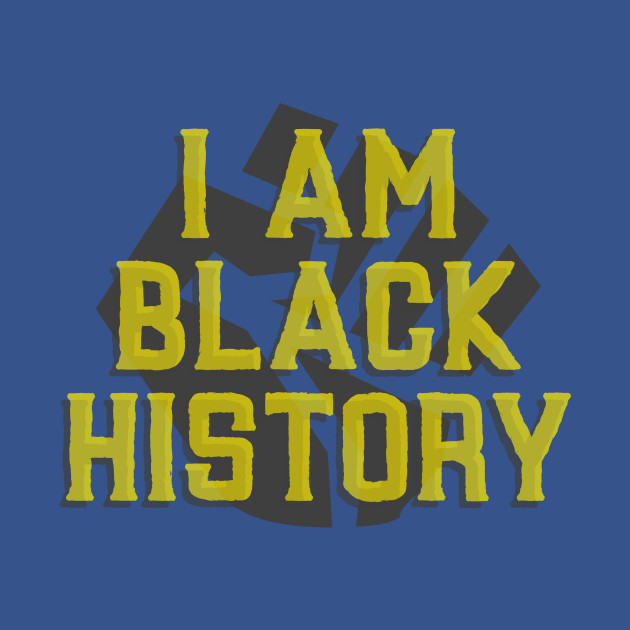 Disover Black History/ Strong Black Hand - Black History - T-Shirt