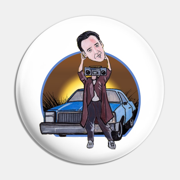 Say Anything, StereoHead Pin by LeeHowardArtist