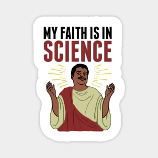 my faith is in SCIENCE Magnet