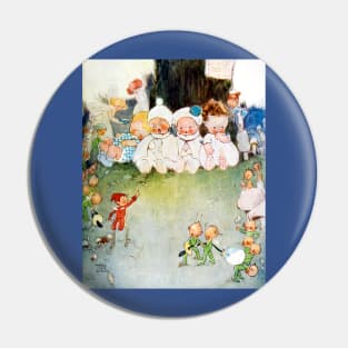 Babies Being Tended By Fairies - Peter Pan, Mabel Lucie Attwell Pin