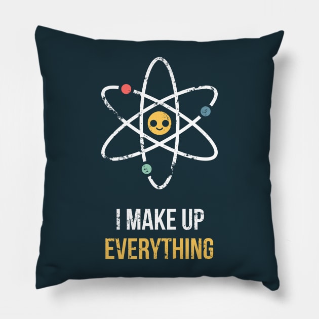 Never Trust an Atom Pillow by slugbunny