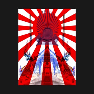 Rising Sun Japan Flag T-Shirt