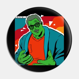 bruce - most famous superhero Pin