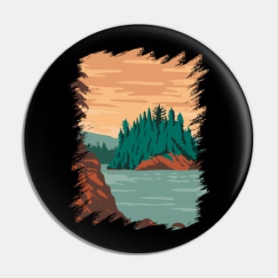 Isle Royale National Park Pin