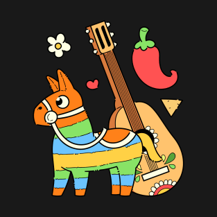 Cinco De Mayo Pinata Horse T-Shirt