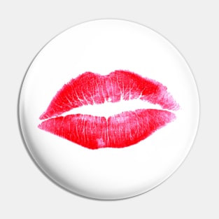 Red kiss Pin