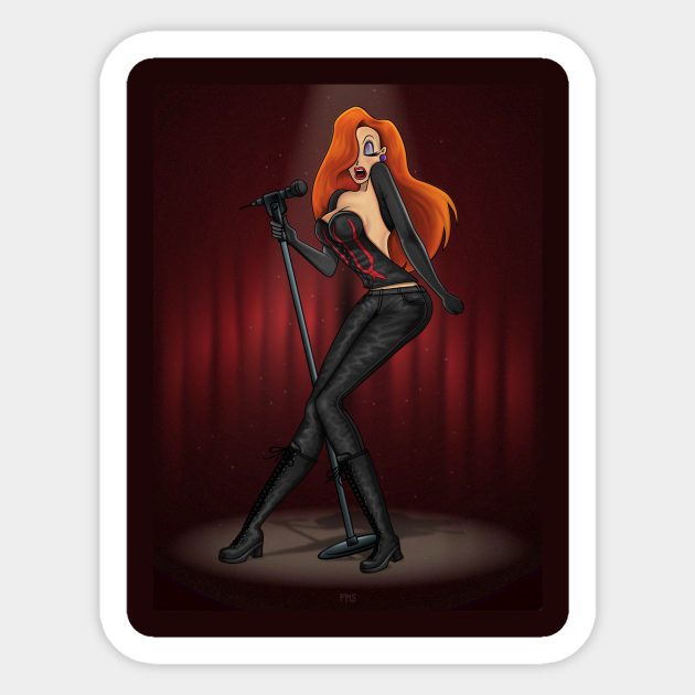 Jessica Rabbit - Jessica Rabbit - Sticker | TeePublic Jessica Rabbit - Jessica Rabbit - Sticker | TeePublic