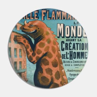 The World Before Man (in Chromolitho color!) Pin