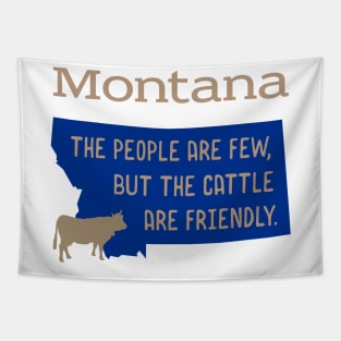 Montana and the Friendly Cattle Tapestry