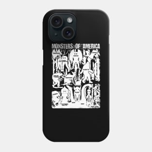 Monsters Of America Cryptid Phone Case