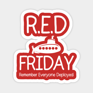 RED Friday - Submarine 1 Magnet