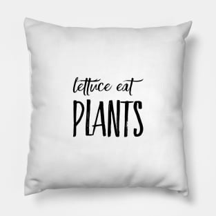 VeganZEN | Lettuce Eat Plants Pillow