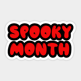 Kevin spooky month  Sticker for Sale by AshtonologyArt