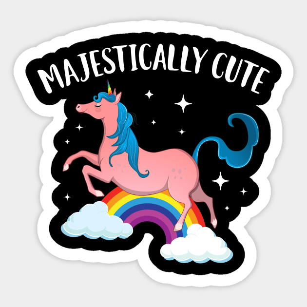 Unicorn Cute Unicorn Unicorns Mythical Creatures' Sticker