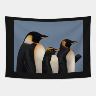 March of the Conducting Penguins Tapestry