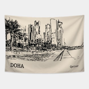 Doha Qatar Tapestry