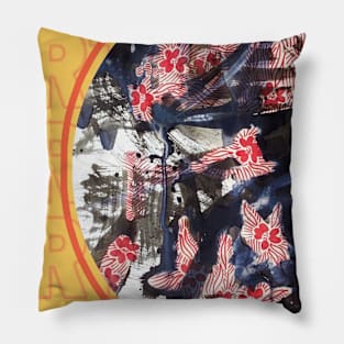 Sakura Samurai Pillow