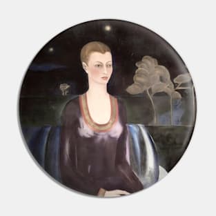 Portrait of Alicia Galant by Frida Kahlo Pin