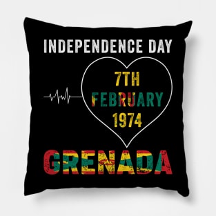 Grenada 50th Independence Day Grenadian Pride Grenada Flag Pillow