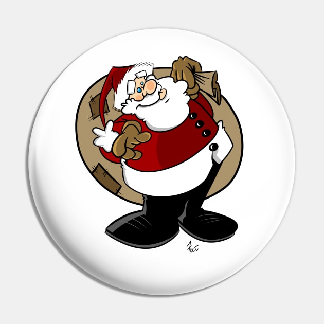 Santa Clause Pin by davidfeci