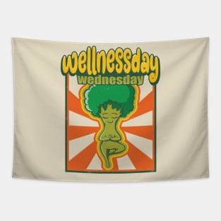 Its Wednesday Wellness Day Tapestry