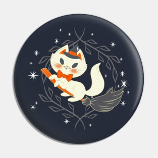 witch's cat Pin