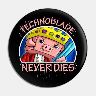 Technoblade 'Classic Pig' Enamel Pin
