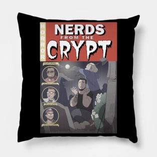 nerds from the crypt Pillow