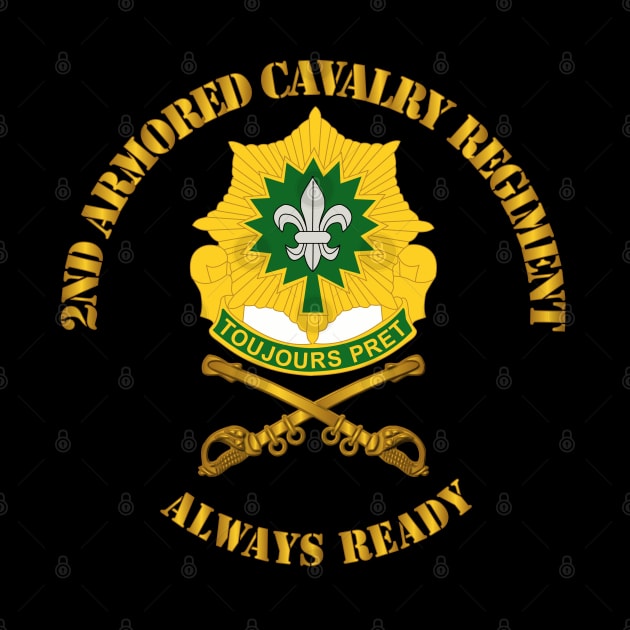 2nd Armored Cavalry Regiment DUI - Always Ready by twix123844