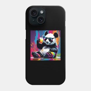 Cool Colorful Panda Bear Phone Case